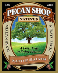 Pecan Shop bowl of shelled pecans in kitchen setting for snacking and recipes