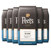 Peet's Big Bang front packaging showing brand and medium roast, convenient value pack