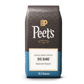 Peet's Big Bang front packaging showing six resealable bags and brand clarity