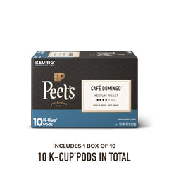 Peet's pod close-up revealing foil seal and consistent portioning for reliable brews