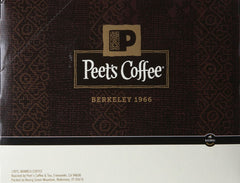 Peet's K-Cup inserted in Keurig brewer demonstrating fast single-serve brewing