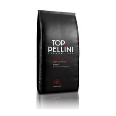 Pellini close-up bean texture highlighting roast color and smooth surface, enhanced flavor
