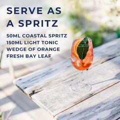 Pentire served with ice and herb garnish illustrating suggested serve and aromatic lift benefit