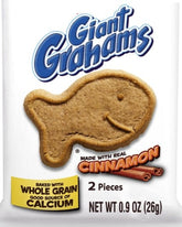 Pepperidge Farm front packaging showing 30-pack and cinnamon graham benefit