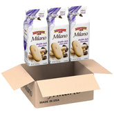 Pepperidge Farm Milano front packaging showing three 7.5 oz bags and brand clarity