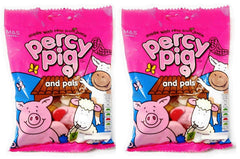 Percy Pigs front packaging showing bag graphics and resealable top — Percy Pigs fresh pack benefit