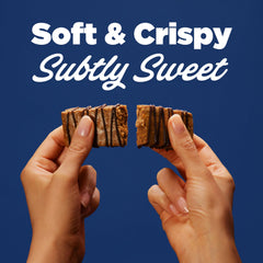 Perfect Bar open bar revealing soft interior and crunchy pieces ideal for satisfaction