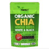 Perfect Earth showing front packaging and resealable bag benefit of freshness