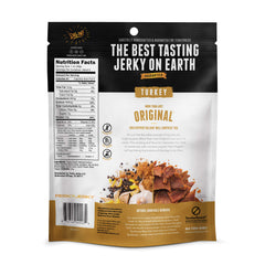 Perky Jerky teriyaki texture detail, glossy seasoning for bold flavor