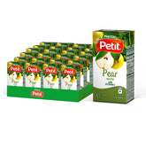 Petit front packaging showing 24-pack Tetra cartons and brand clarity for quick selection