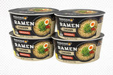 PhoLicious front packaging showing chicken ramen bowl and branding, conveys ready-to-eat convenience