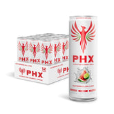 PHX front can showing watermelon flavor and clean energy benefits