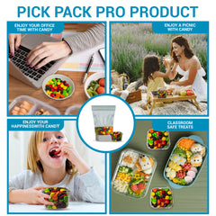 PICK PACK PRO PRODUCTS handful of Spree chewy candies in a bowl for easy serving