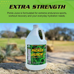 Close-up of Pickle Juice texture highlighting vinegar blend and clarity