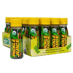 Pickle Juice front packaging showing 24-pack and quick relief benefit