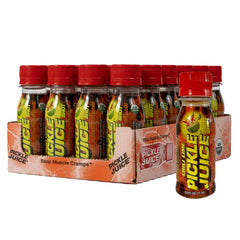 Pickle Juice front packaging showing chili lime shots and bold branding benefit