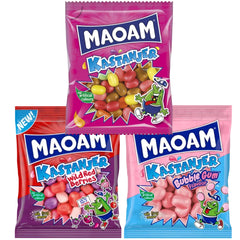 Pickmix Candy Sweden front packaging showing three sealed bags and colorful candies for sharing