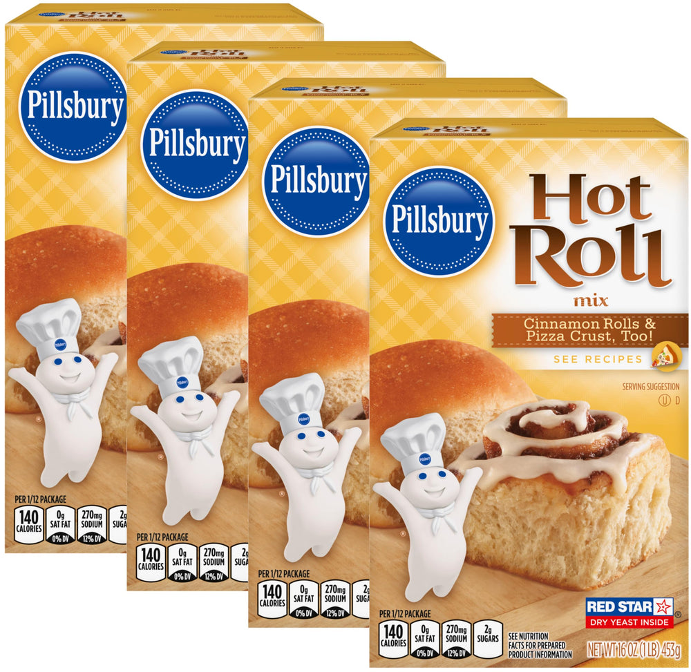 Pillsbury front packaging showing 16-ounce box and clear brand benefit