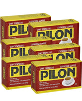PILON front packaging showing 10oz tin and bold label for easy identification