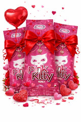 Pink Kitty HONEY front packaging showing label and three-jar value pack by Pink Kitty HONEY