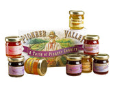 Pioneer Valley front boxed sampler showing eight mini jars, ideal for gifting