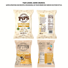 Pipcorn close-up of mini popcorn texture highlighting crisp heirloom crunch benefit