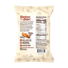 Pipcorn single-serve pouch opened showing ready-to-eat convenience benefit