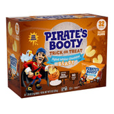 Pirate's Booty front packaging showing Halloween-themed box and serving convenience