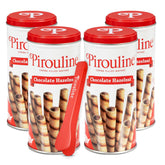 Pirouline front packaging showing 4 cartons and elegant presentation benefit