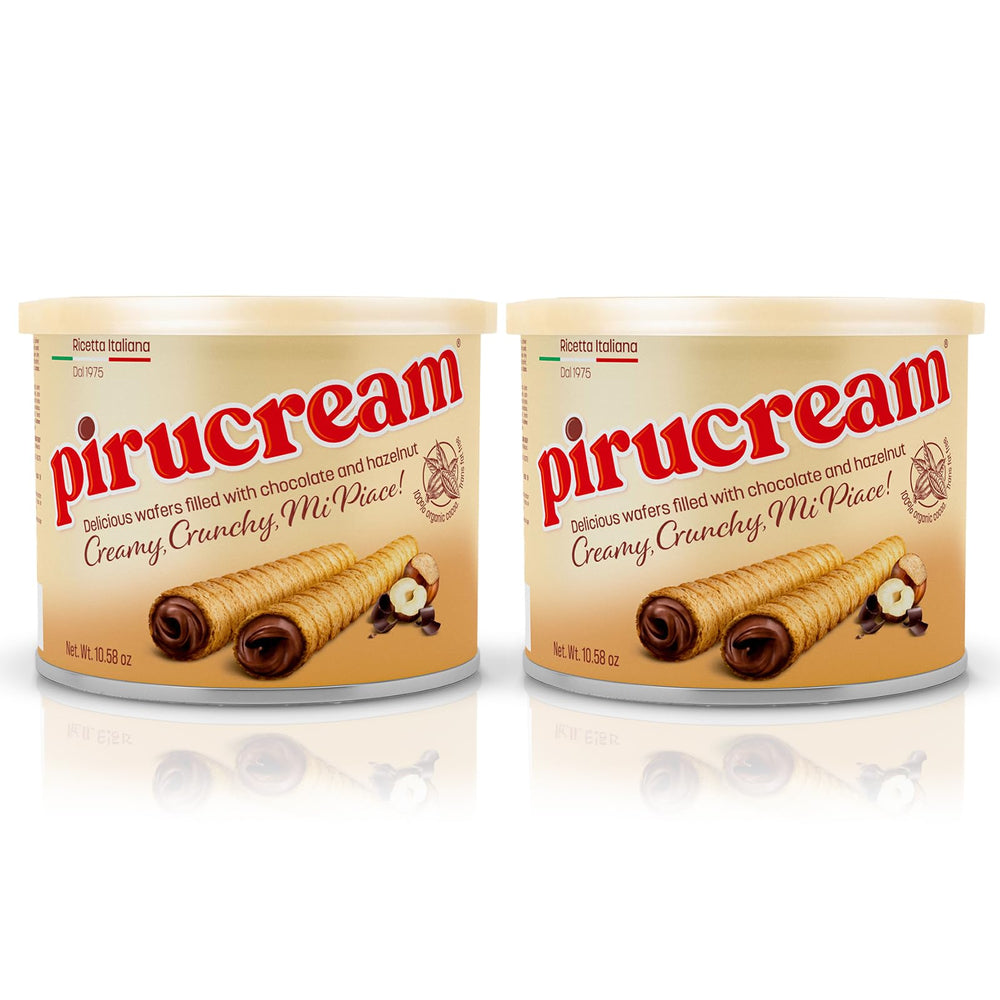 Pirucream front packaging showing large can and product branding for easy identification