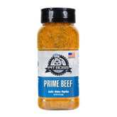 PIT BOSS front jar showing label and 12 oz size for easy pantry identification and flavor