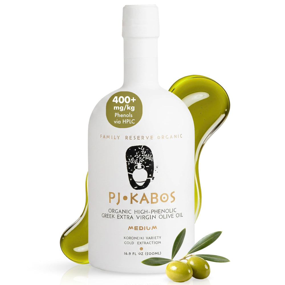 P.J. KABOS front bottle shot showing elegant packaging and premium appeal