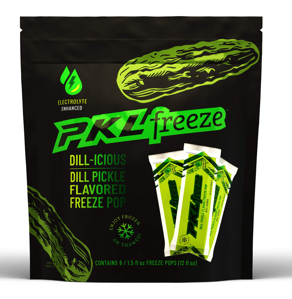 PKLfreeze front packaging showing 32-pack and brand for convenient value