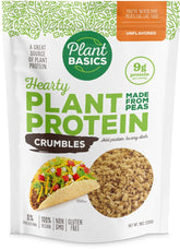 Plant Basics front package showing branding and 8 oz size, clear product benefit