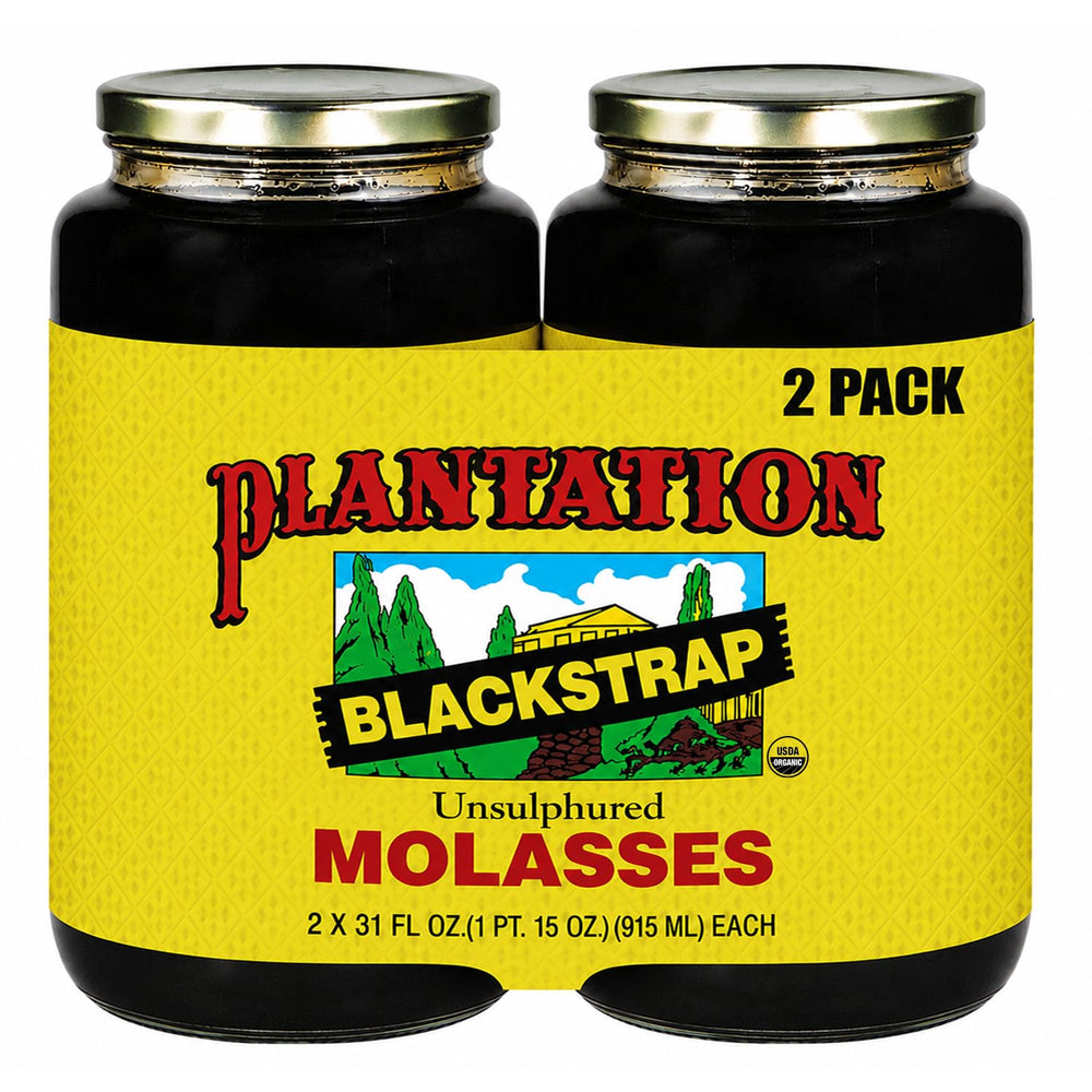 Plantation jar front view showing label and two-pack convenience benefit