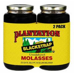 Plantation jar front view showing label and two-pack convenience benefit