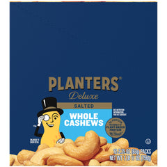 PLANTERS close-up of cashew texture highlighting creamy crunch