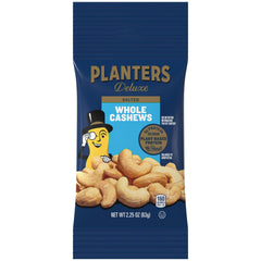 PLANTERS cashews pictured with peanut oil pour to show roasting method