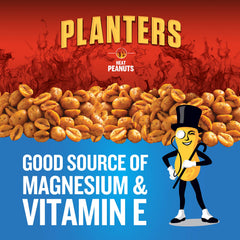 Planters next to a ruler showing 1.75 oz single-serve size convenience
