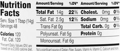 Planters peanut oil close-up of oil clarity showing consistent texture