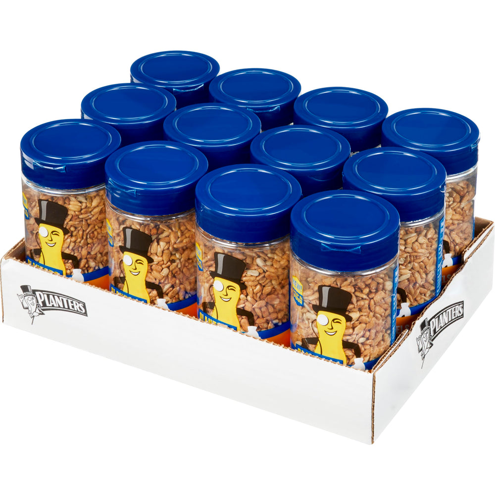 PLANTERS front jar showing label and pop & pour convenience for quick identification