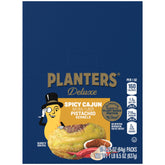 PLANTERS front packaging 2.25 oz bag showing bold Cajun flavor for snacking