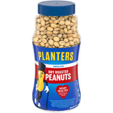 Planters jar front view showing label and resealable lid, brand-packed freshness benefit