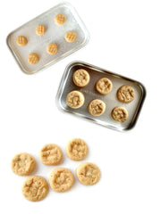 Play Oven Mixes baked cookies cooling on a rack, showing finished results
