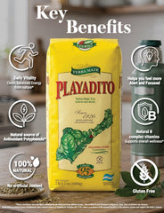 Playadito 3kg beside scale demonstrating quantity and value for sharing