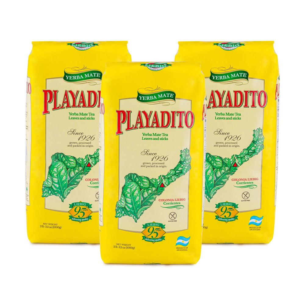 Playadito front packaging showing brand and weight, easy shelf recognition
