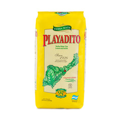 playadito front packaging shows 1000g bag and easy storage benefit