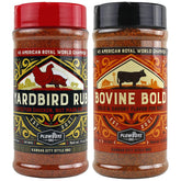 Plowboys BBQ front label jar highlighting brand and award-winning flavor