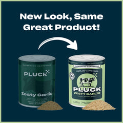 Pluck seasoning sprinkled on steak, adding savory finish and visual appeal