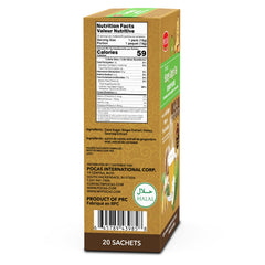 Pocas single packet close-up with clear branding, easy single-serve use